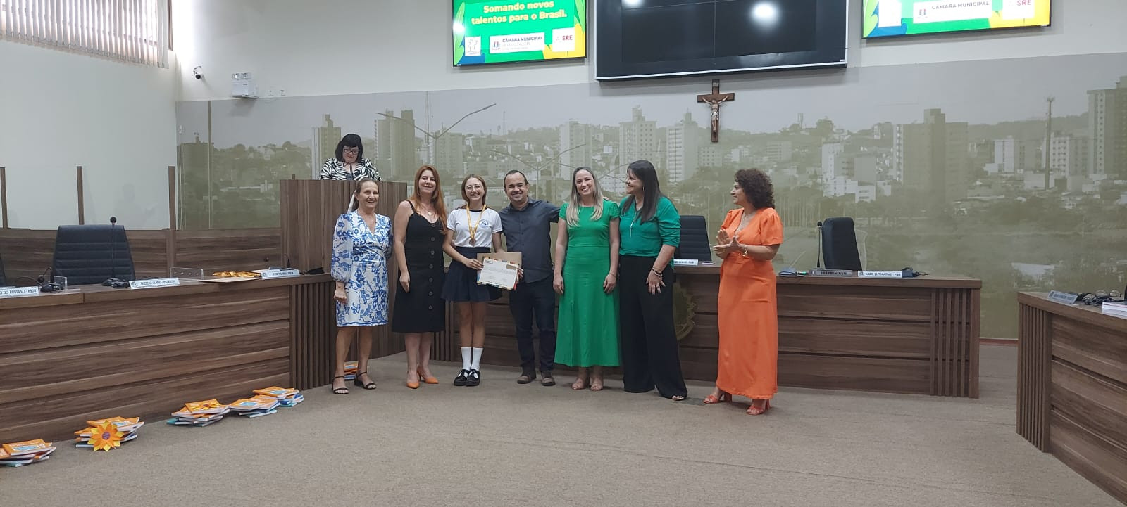 Imagem 3 da notícia: Câmara recebe cerimônia de entrega de medalhas da OBMEP