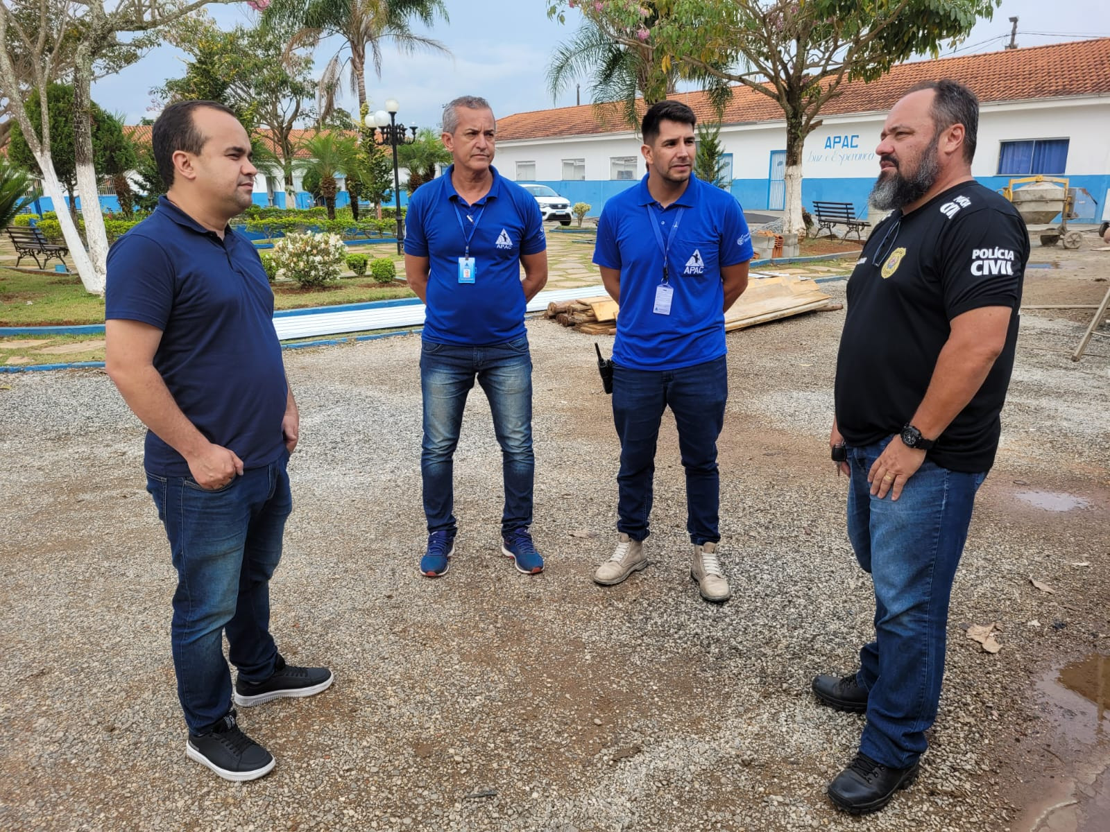 Imagem 4 da notícia: CAC e Polícia Civil realizam emissão de documentos para recuperandos da APAC de Pouso Alegre