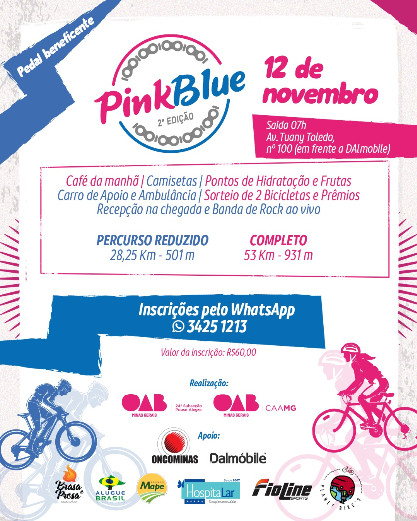 Imagem 2 da notícia: Câmara de vereadores apoia 2º Edição do Pedal Beneficente PinkBlue