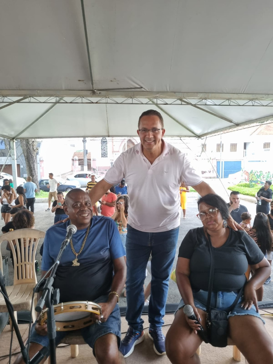Imagem 1 da notícia: “Dia do Samba” em Pouso Alegre tem shows e vereador que propôs criação da data na cidade participa do evento