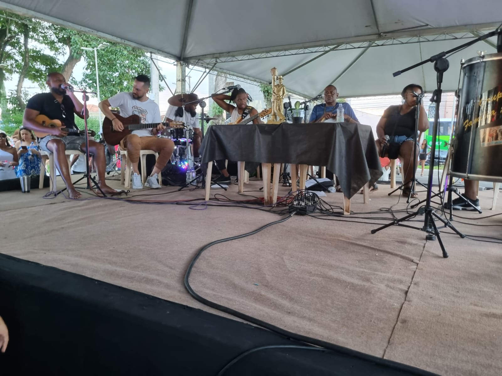 Imagem 4 da notícia: “Dia do Samba” em Pouso Alegre tem shows e vereador que propôs criação da data na cidade participa do evento
