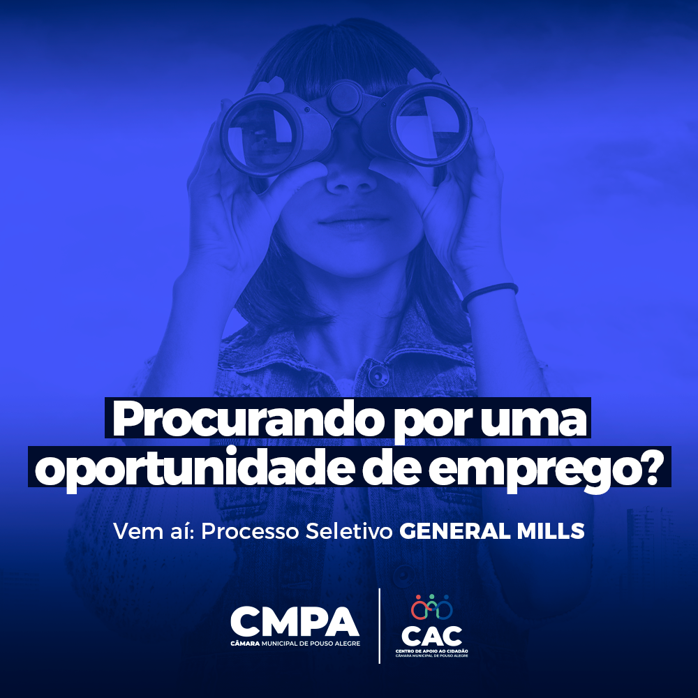 Imagem 1 da notícia: CAC recebe processo seletivo da General Mills na quinta-feira (14)