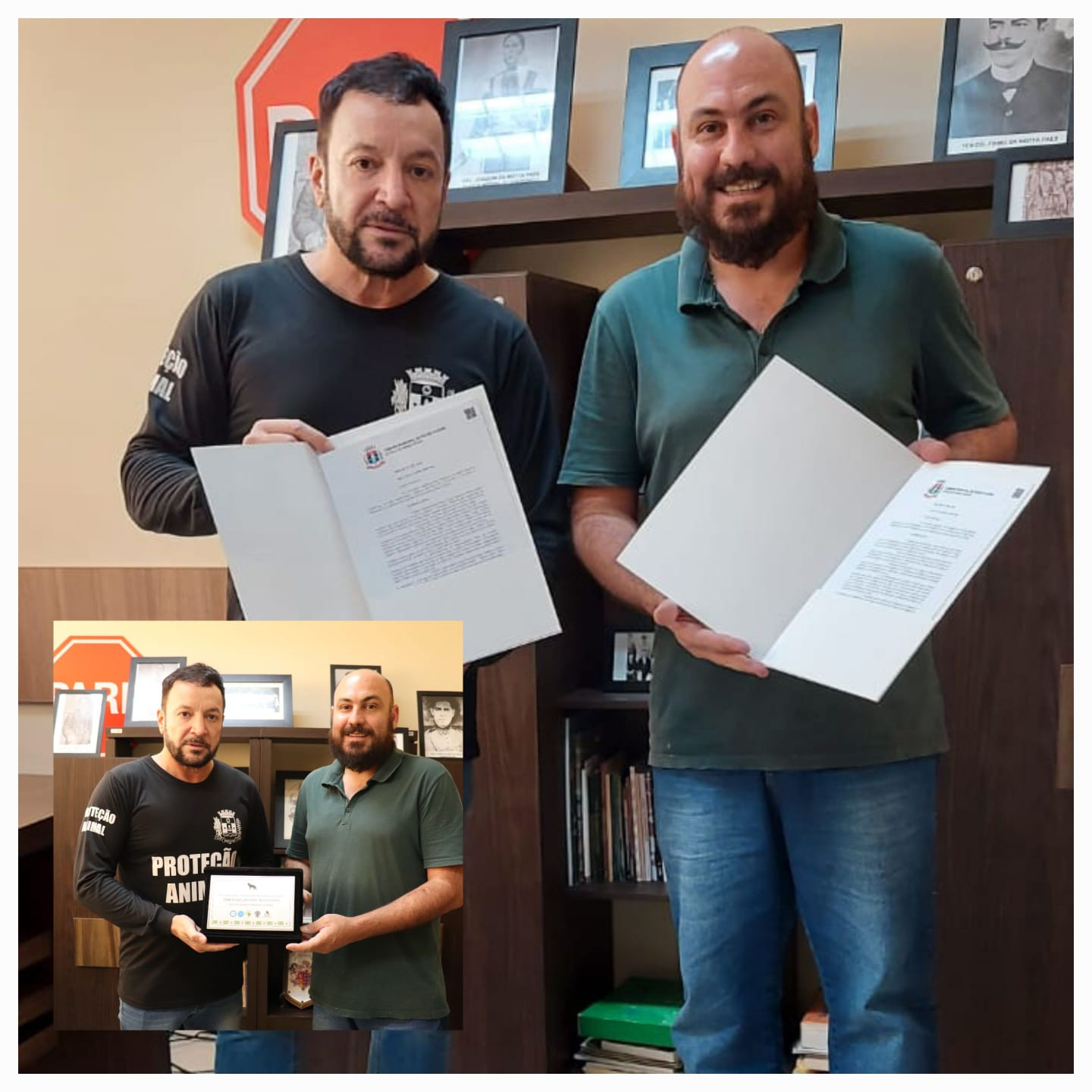 Imagem 1 da notícia: Vereador entrega moção de aplausos ao Kennel Clube Pouso Alegre