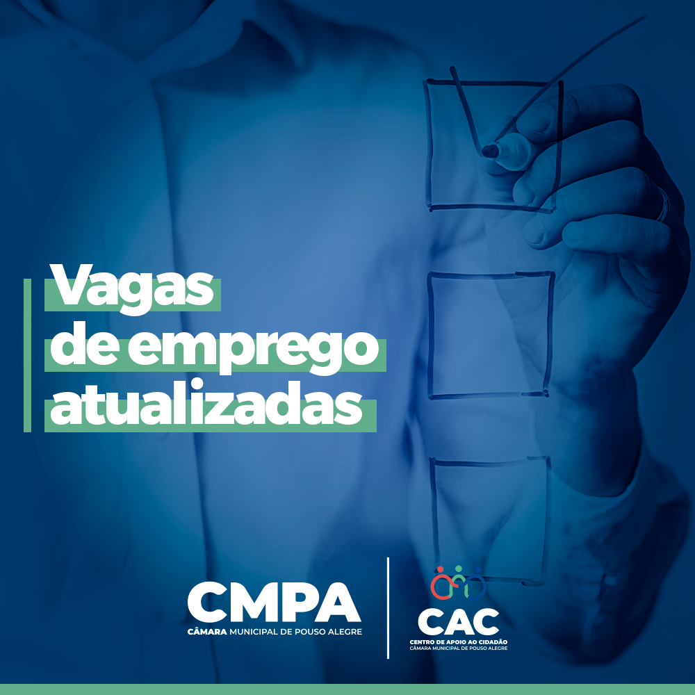 Imagem 1 da notícia: CAC da Câmara começa o ano com 250 vagas de emprego
