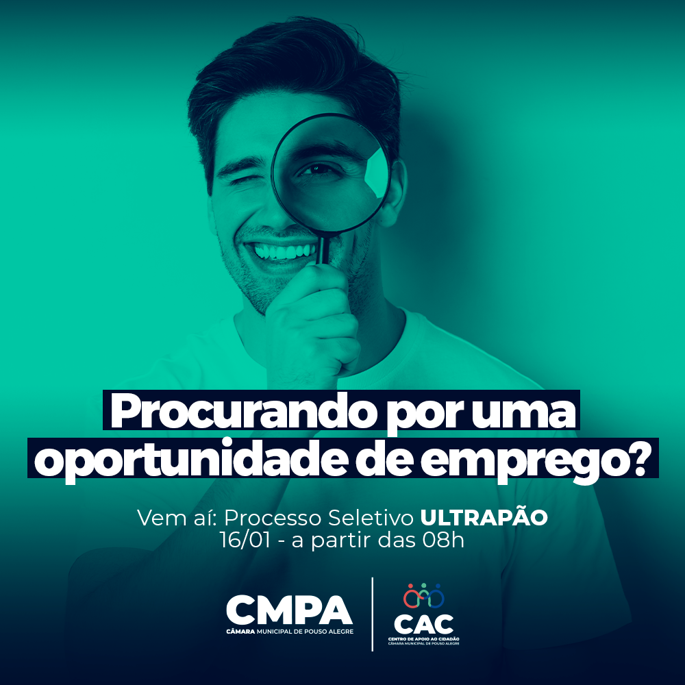 Imagem 1 da notícia: CAC da Câmara receberá três processos seletivos na próxima semana