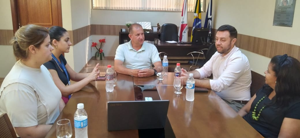 Imagem 1 da notícia: Presidente da Câmara recebe representantes do Senac