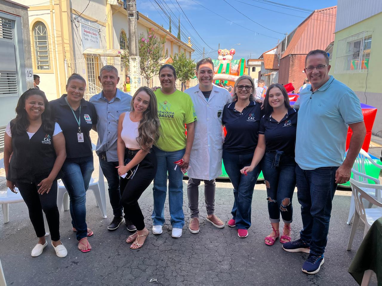 Imagem 3 da notícia: CAC da Câmara leva atendimento ao São Geraldo durante Ação em Saúde da Prefeitura