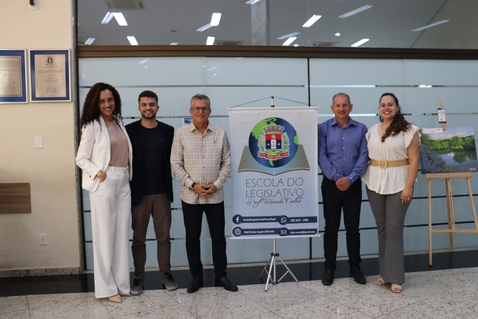 Imagem 1 da notícia: Escola do Legislativo da Câmara de Pouso Alegre promove capacitação gratuita sobre as Eleições de 2024