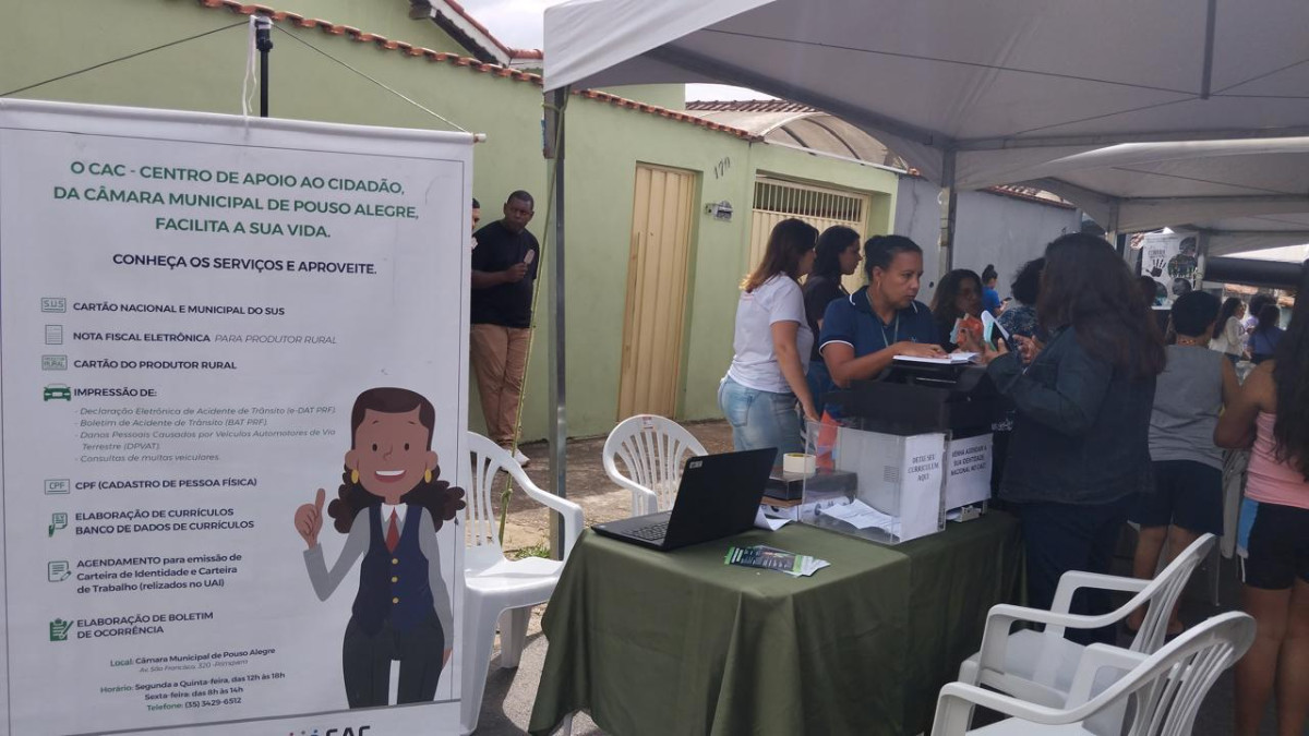 Imagem 2 da notícia: Câmara marca presença em mais uma ação de saúde da Prefeitura