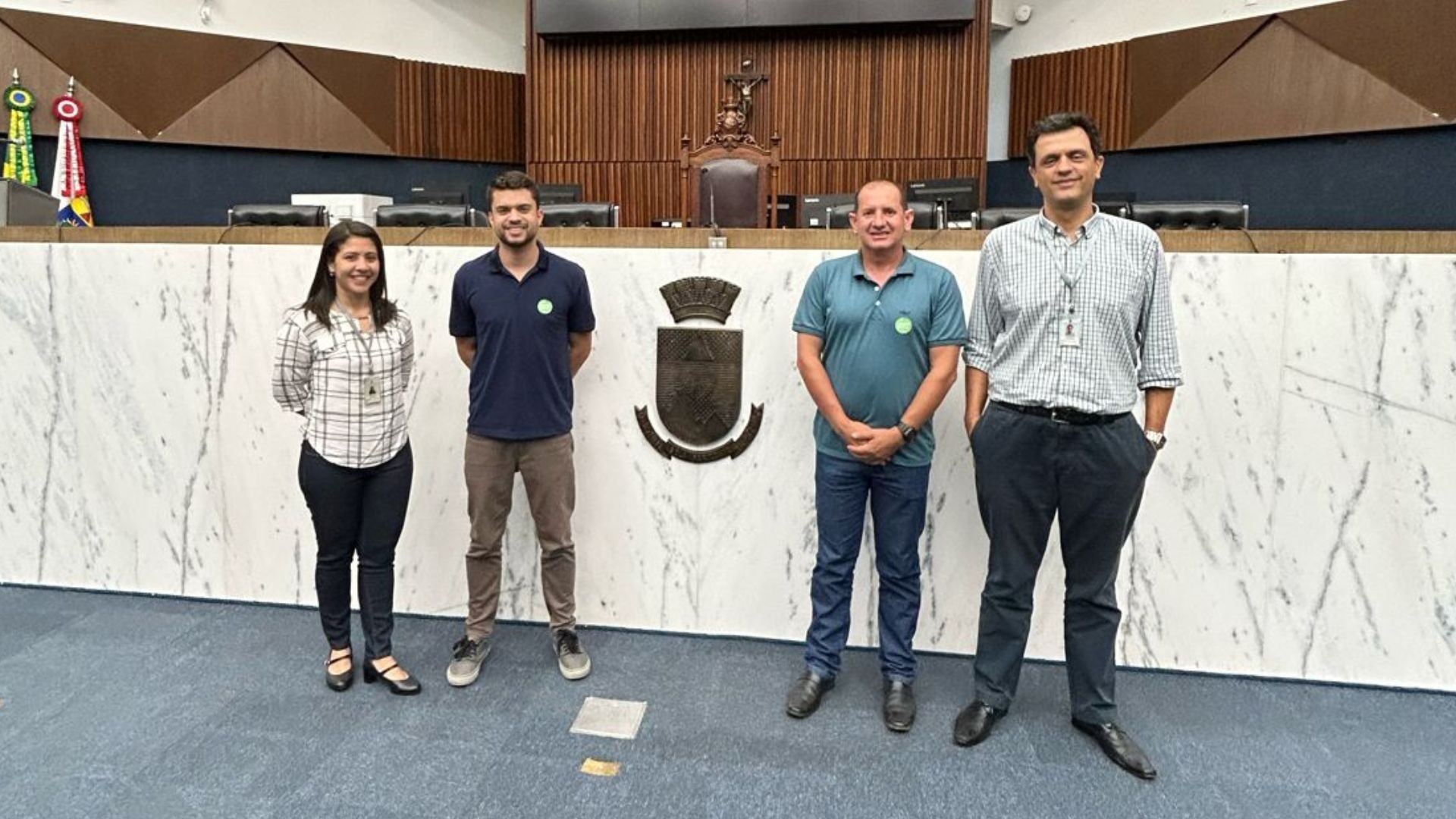 Imagem 1 da notícia: Membros da Mesa Diretora visitam Câmara Municipal de Belo Horizonte
