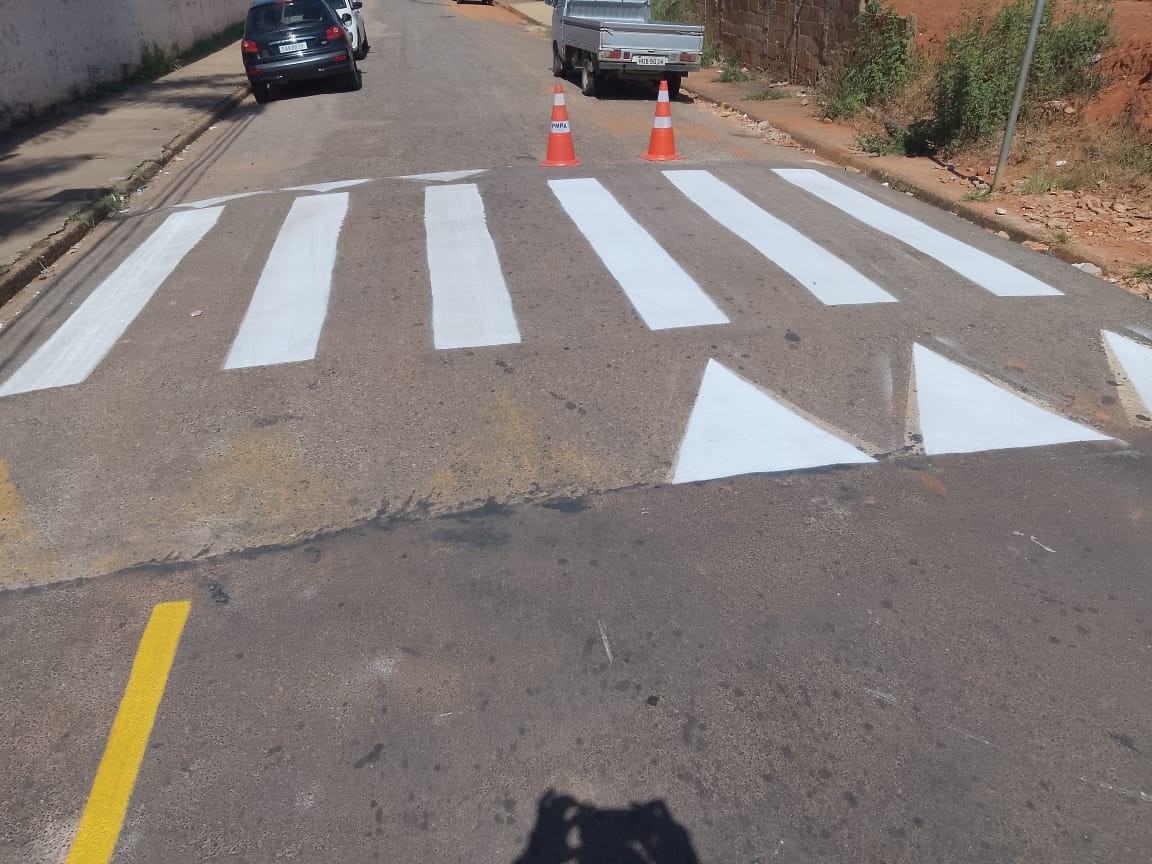 Imagem 1 da notícia: Indicação de vereador resulta em sinalização na área da Escola Municipal Clarisse Toledo