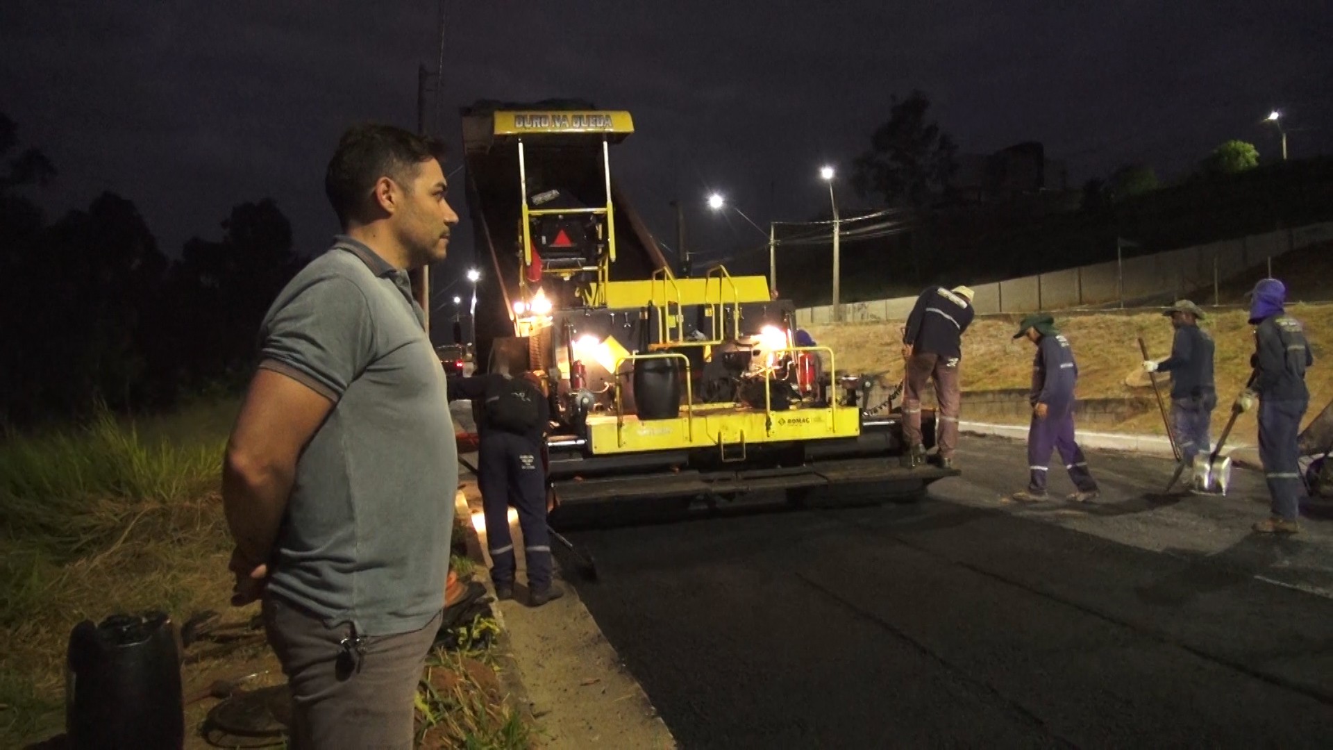 Imagem 1 da notícia: Avenida do Ibirá recebe recapeamento asfáltico após Indicação de vereador