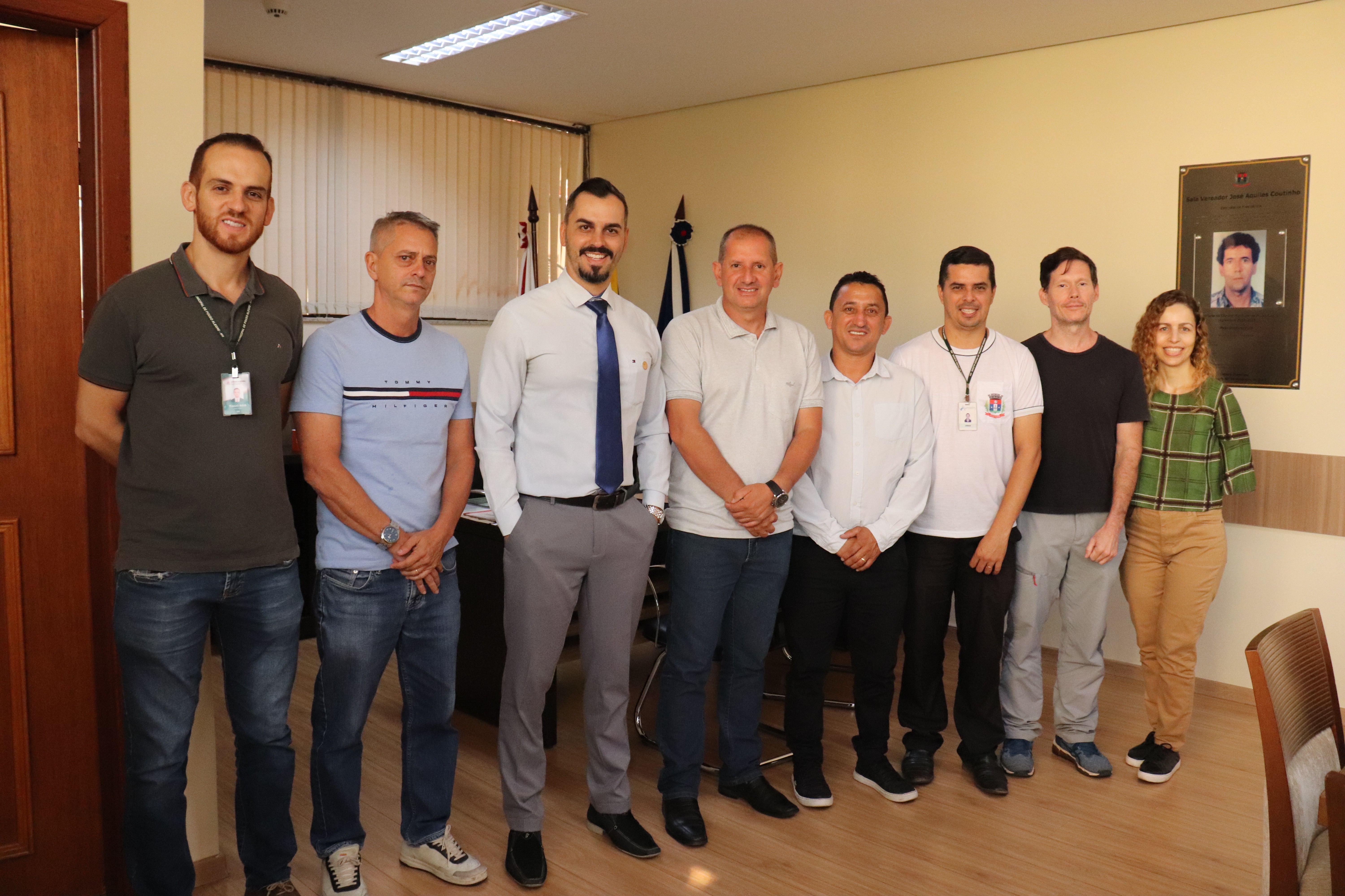 Imagem 1 da notícia: Representantes da Câmara Municipal de Oliveira visitam a CMPA