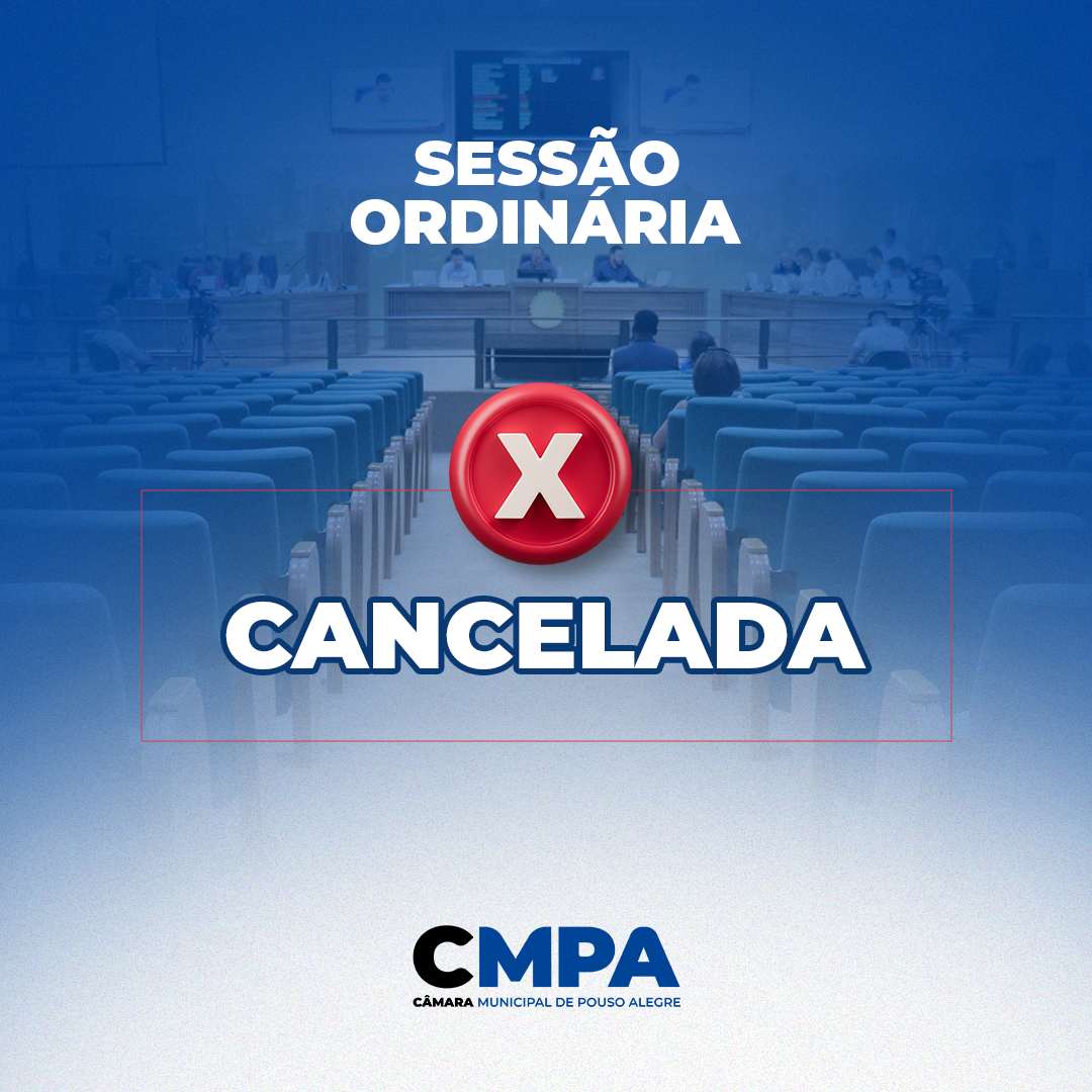 Imagem 1 da notícia: Sessão Ordinária desta terça-feira (18) é adiada para amanhã