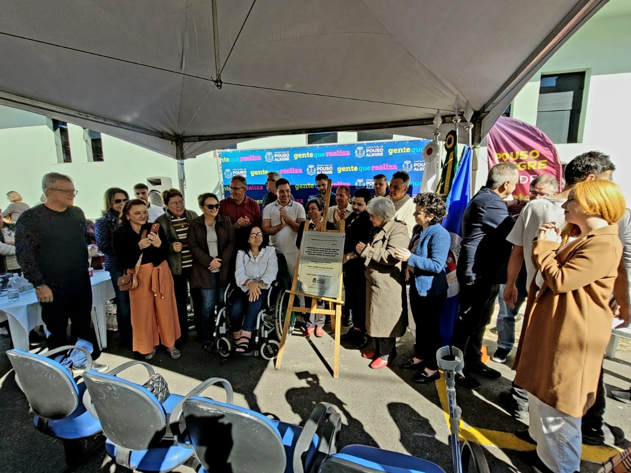 Imagem 4 da notícia: Vereadores participam de cerimônia de entrega do Centro de Saúde Dr. Eduardo Ribeiro de Magalhães