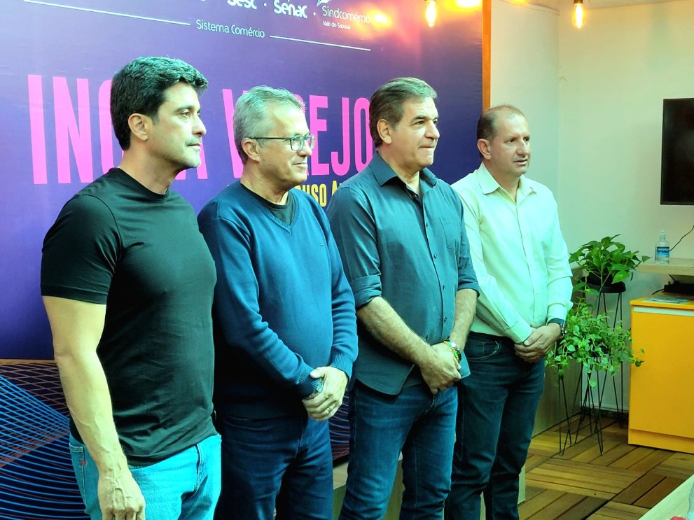 Imagem 2 da notícia: Presidente da Câmara de Pouso Alegre acompanha visita do presidente da Fecomércio MG