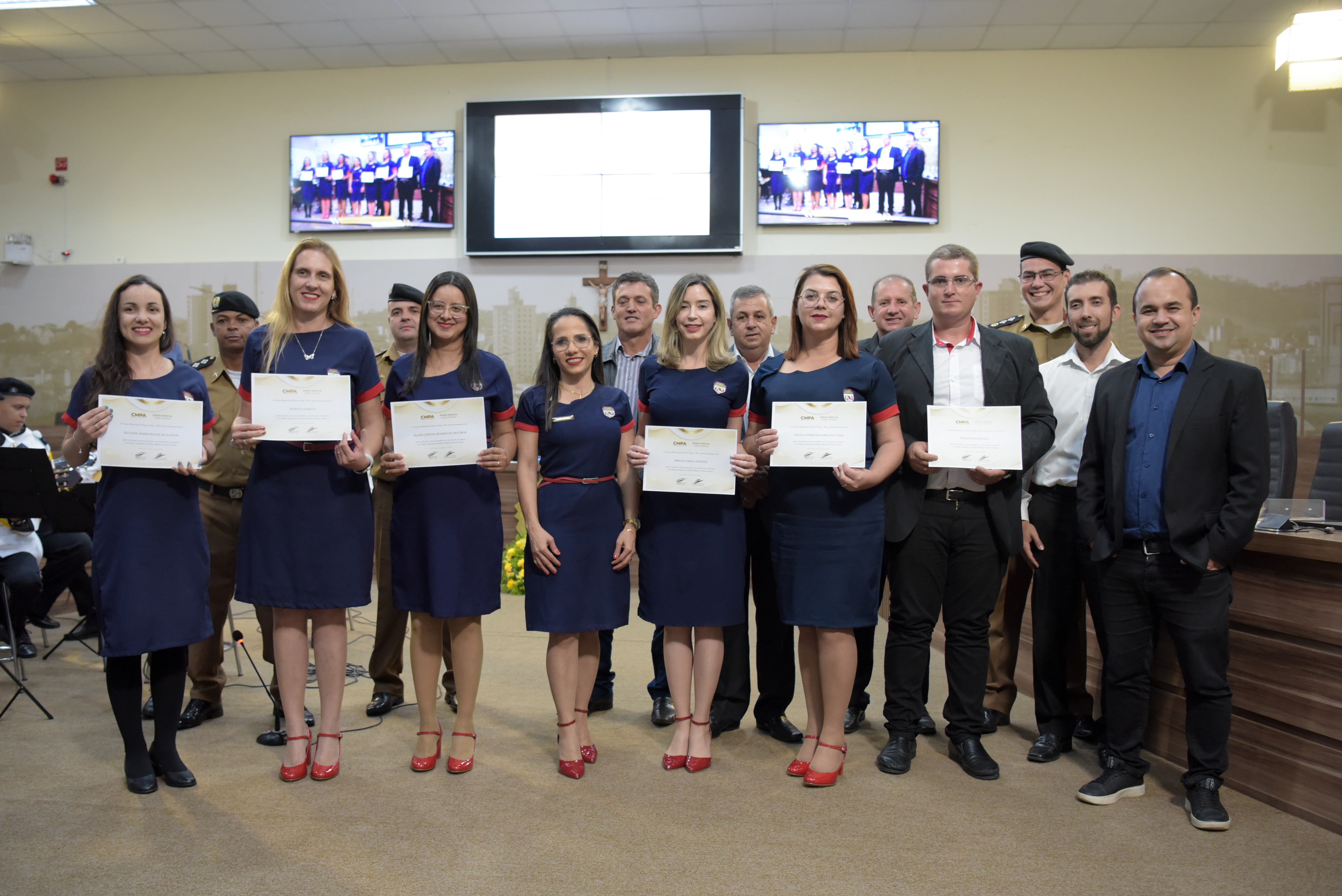 Imagem 5 da notícia: Nova fase do Colégio Tiradentes de Pouso Alegre é celebrada na Câmara