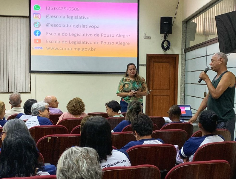 Imagem 4 da notícia: Edição 2024 do projeto Câmara da Melhor Idade tem início em Pouso Alegre