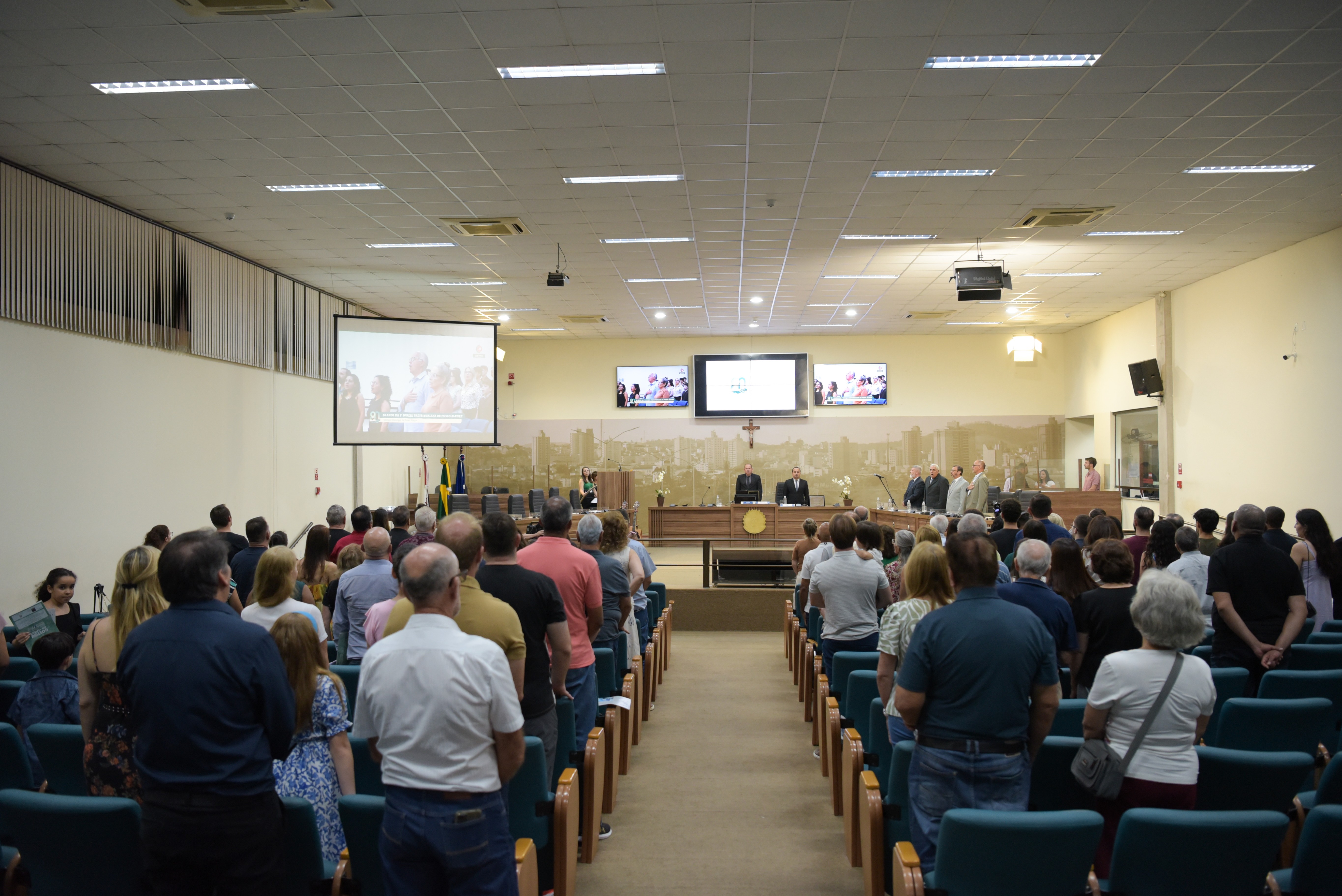 Imagem 5 da notícia: Câmara realiza sessão em homenagem aos 80 anos da Igreja Presbiteriana de Pouso Alegre