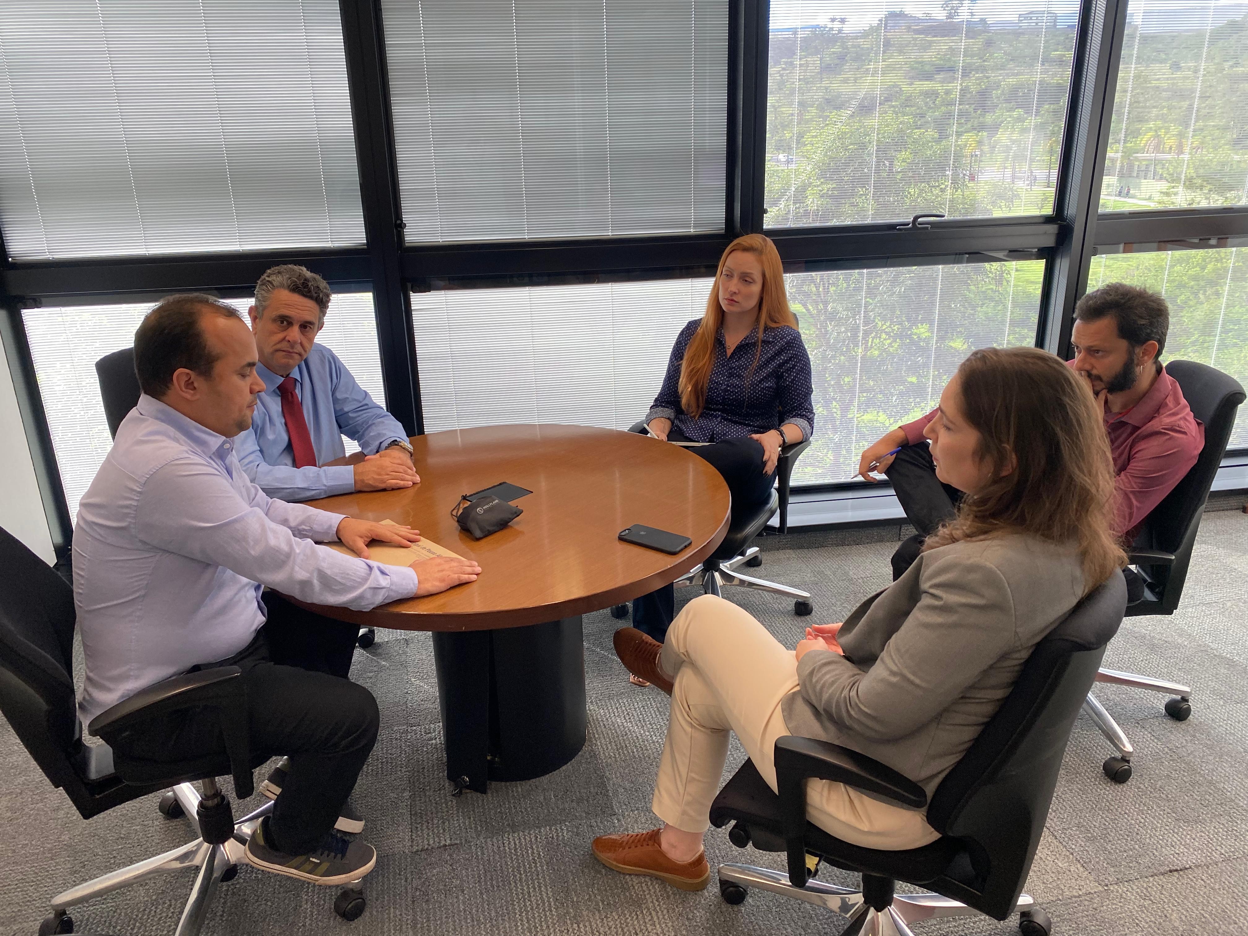 Imagem 1 da notícia: Vereador realiza reunião na Arsae em busca de soluções para falta de água e fornecimento impróprio para o consumo no município