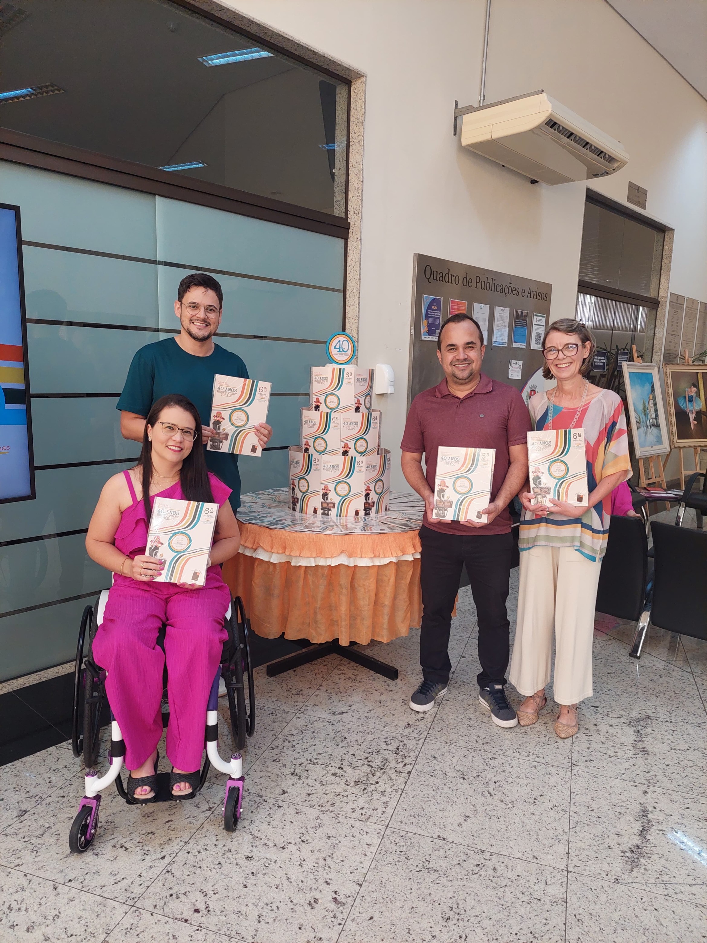 Imagem 2 da notícia: Lançamento do Álbum de Figurinhas Comemorativo dos 40 Anos do Museu Tuany Toledo
