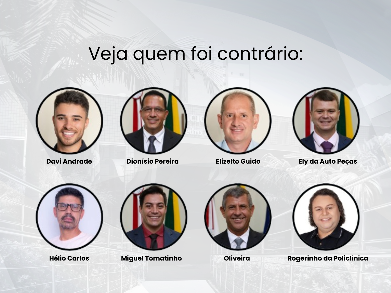 Imagem 1 da notícia: Vereadores votam contra a realização de sessões itinerantes nos bairros Faisqueira, Massaranduba e Pantano